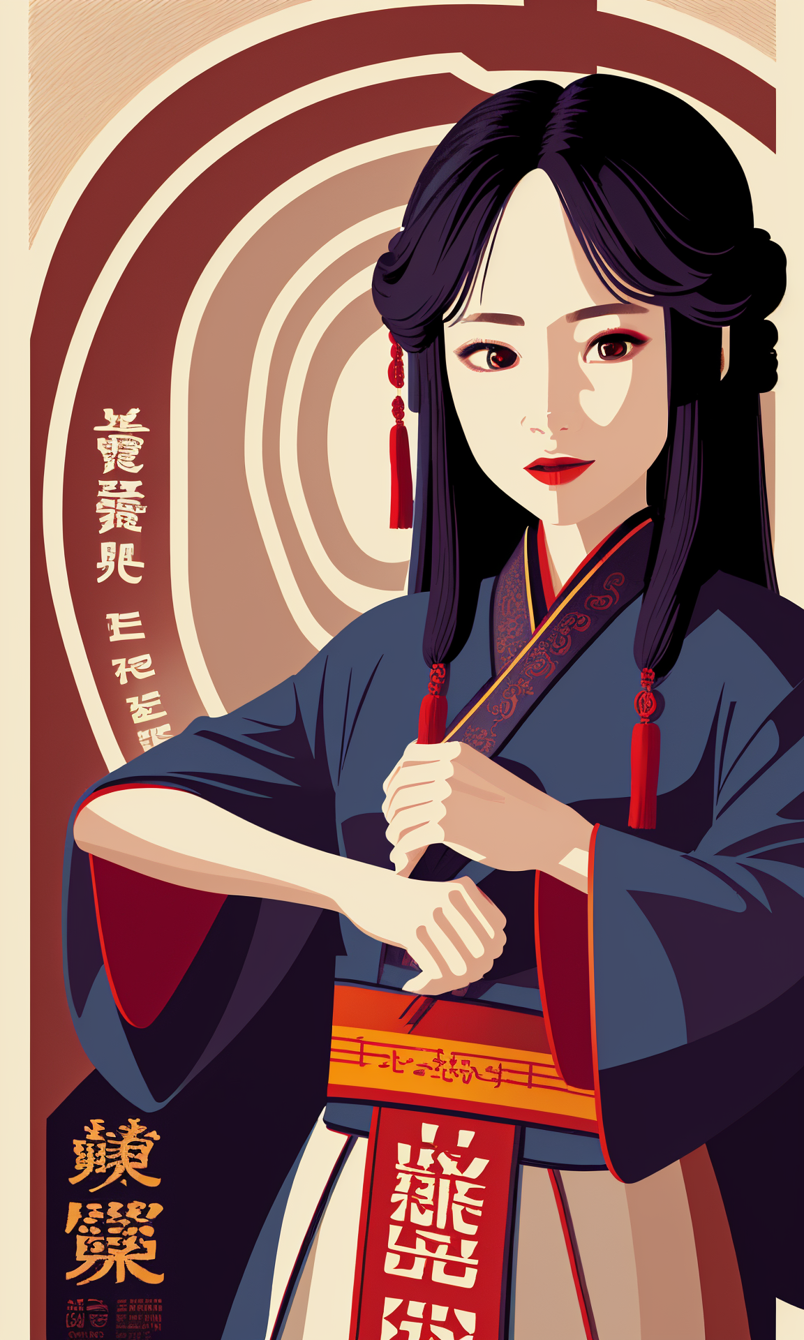 18030-1914079893-(8k, best quality, masterpiece_1.2),1girl, solo, Chinese clothes, hanfu, upper body,solo, ,2dposter_(ttp_).png